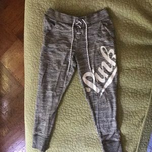 Victoria’s Secret Pink Lace Up Joggers